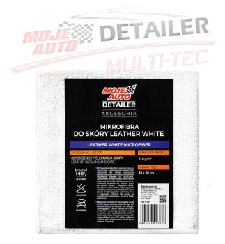 DETAILER Mikrofasertuch "WHITE LEATHER"